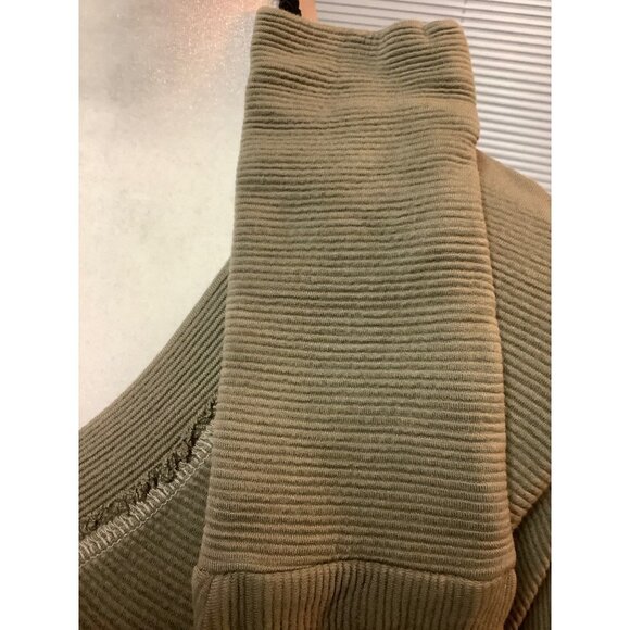 Red Haute Olive Green Waffle Knit Top -- THUMBHOLE -- NWT - Picture 7 of 8